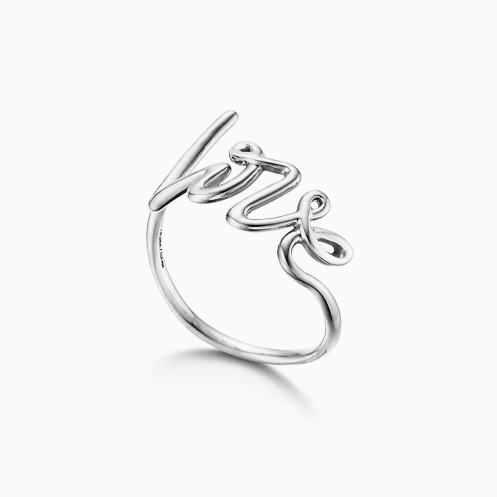 Tiffany Love Ring - Sterling Silver - Picture 3 of 6